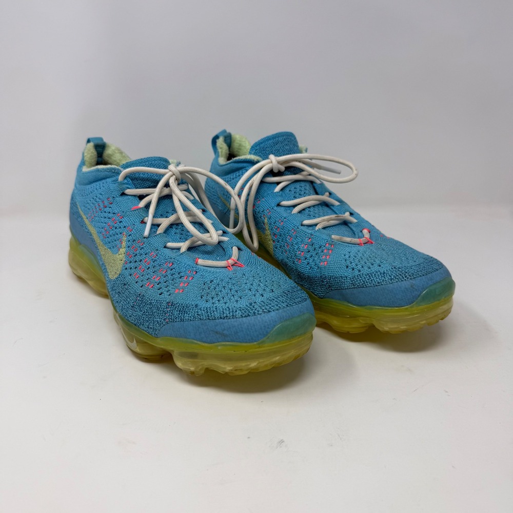 Nike Air VaporMax 2023 Flyknit Baltic Blue Citron Tint DV1678-400 Mens 11.5